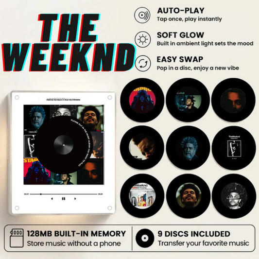 Music Player Plus 9 Mini Vinyl Records