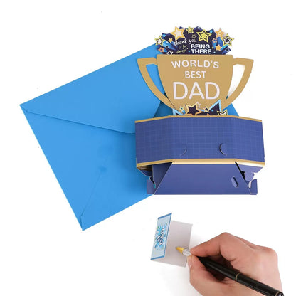 3D Trophy Dad Card