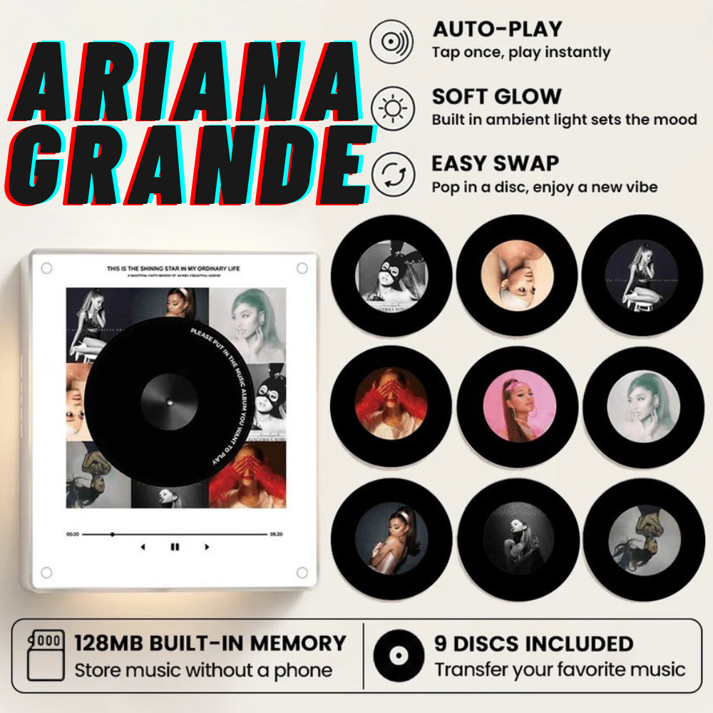 Music Box Plus 9 Mini Vinyl Records