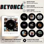 Music Box Plus 9 Mini Vinyl Records