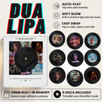 Music Box Plus 9 Mini Vinyl Records