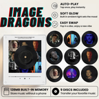 Music Box Plus 9 Mini Vinyl Records