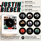 Music Box Plus 9 Mini Vinyl Records