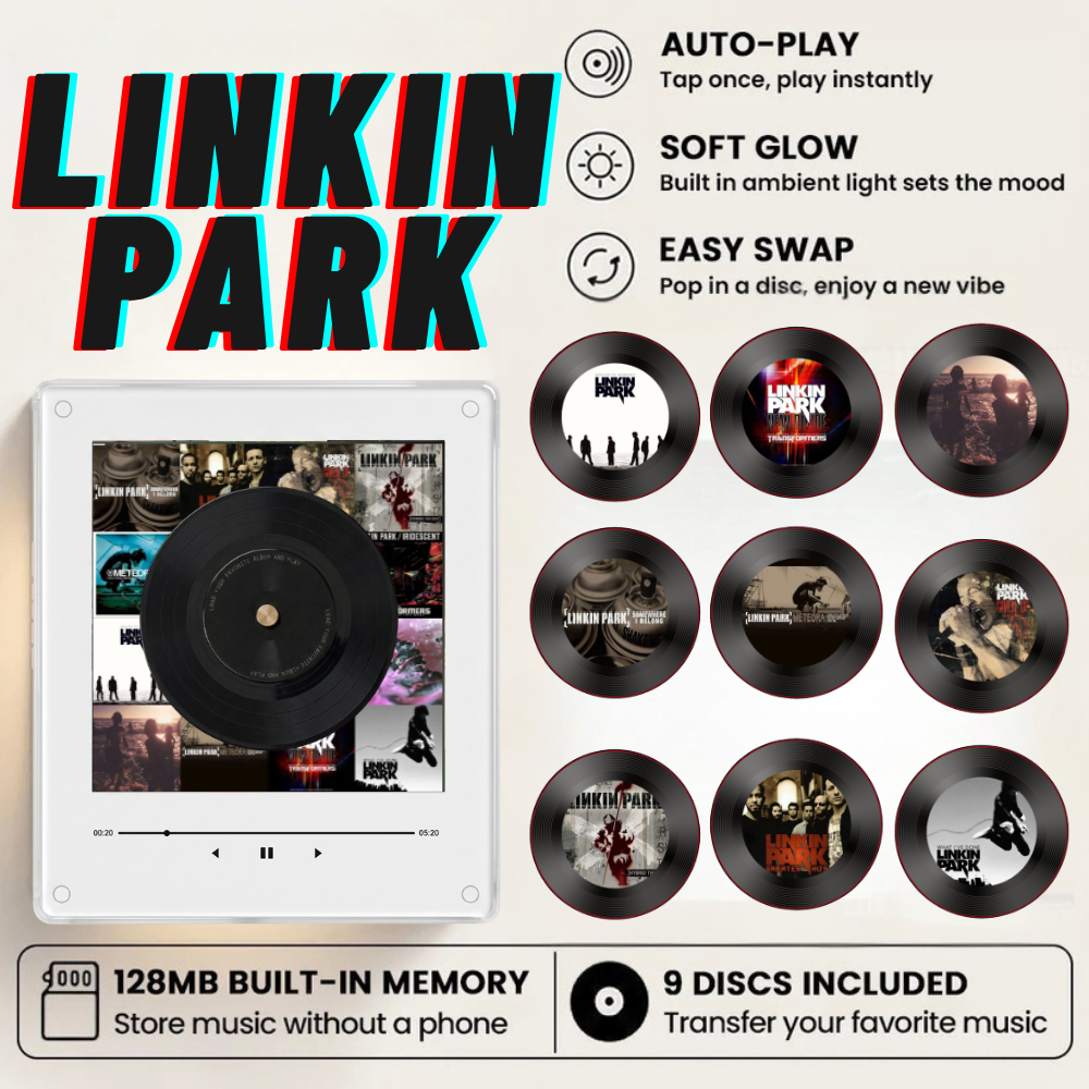 Music Box Plus 9 Mini Vinyl Records