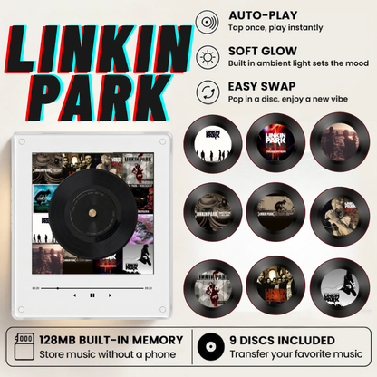 Music Player Plus 9 Mini Vinyl Records