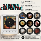 Music Box Plus 9 Mini Vinyl Records