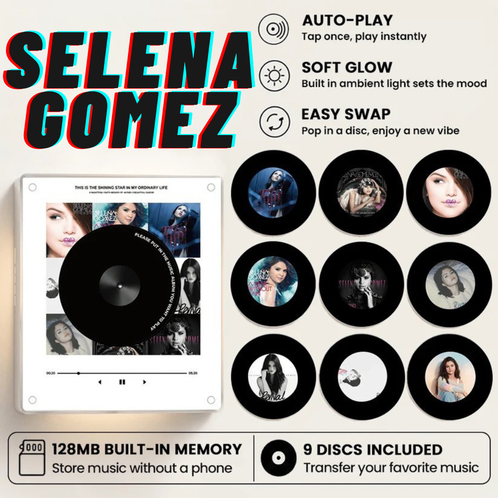 Music Box Plus 9 Mini Vinyl Records